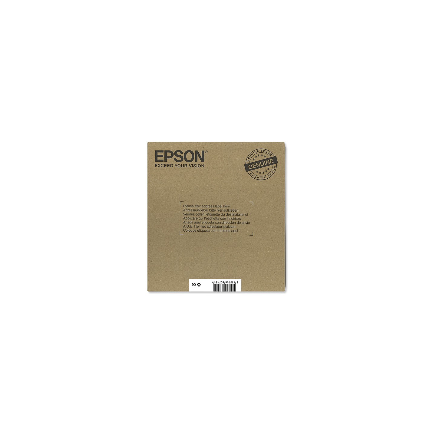Epson Original Easy Mail Packing T1306 Hirsch Druckerpatronen 3er Multipack C M Y (C13T13064510)