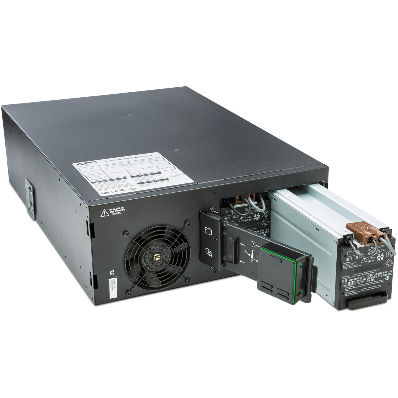 APC Smart-UPS SRT - SRT6KRMXLI - 6000VA/6000W Rack 4U, Black, LCD, Hardwire Output — Buy in Cyprus with Fast Delivery