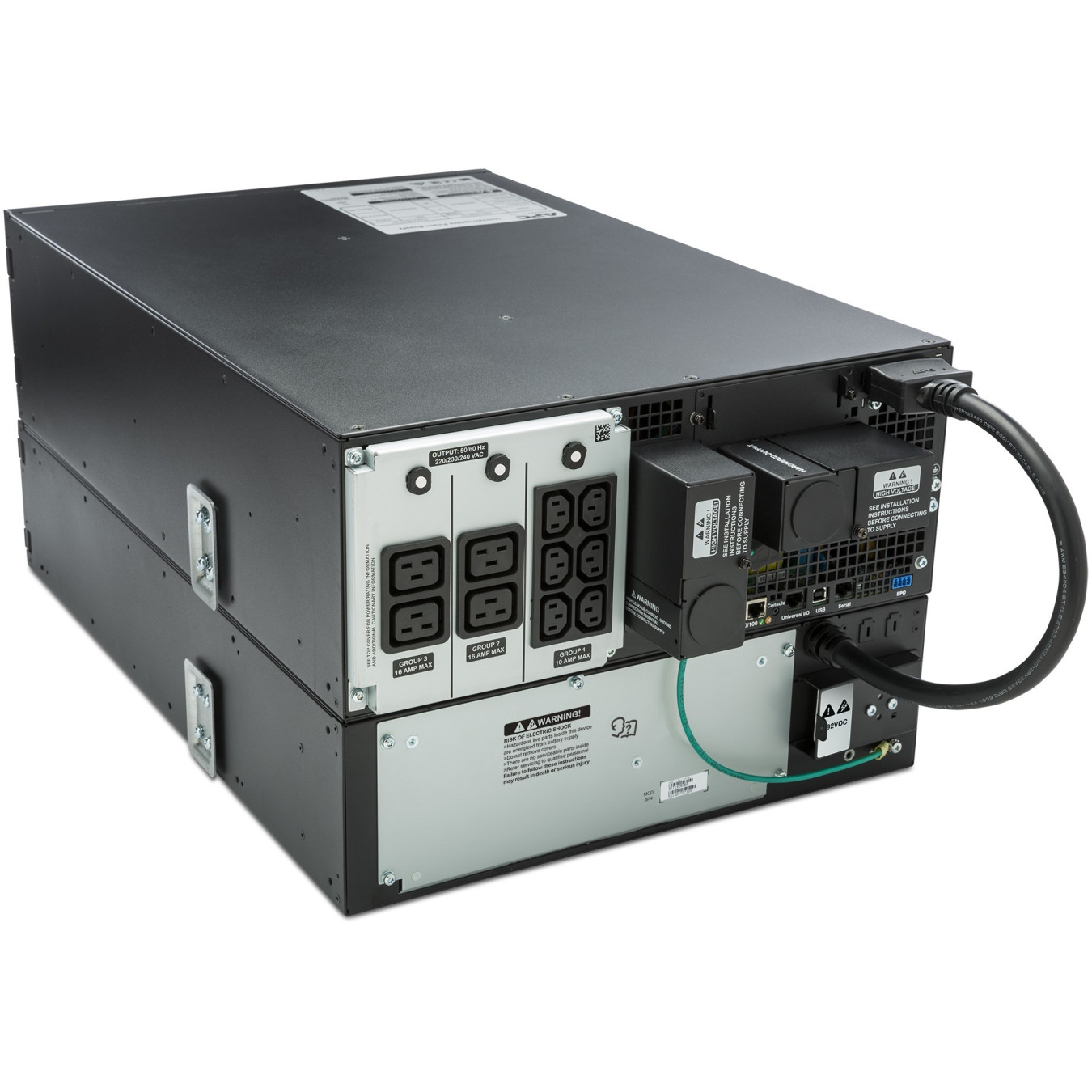 APC Smart-UPS SRT - SRT6KRMXLI - 6000VA/6000W Rack 4U, Black, LCD, Hardwire Output — Buy in Cyprus with Fast Delivery