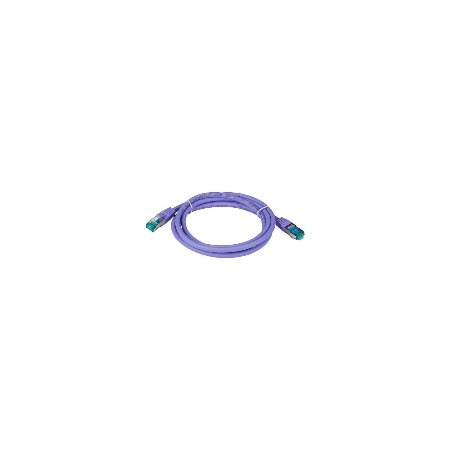 EFB RJ45 Patchk. S FTP Cat.6A LSZH Cat.7 Rohk. 0.50m violet — Buy in Cyprus with Fast Delivery