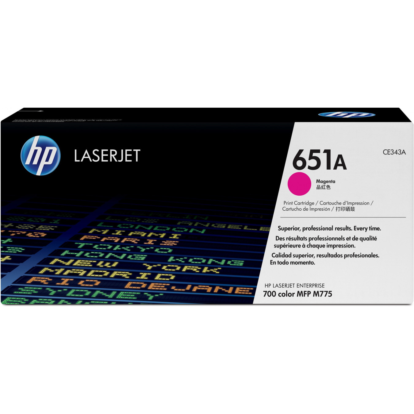 HP 651A Toner Cartridge - CE343A - Magenta, Original, Standard Yield 16,000 pages, 1-pack — Buy in Cyprus with Fast Delivery