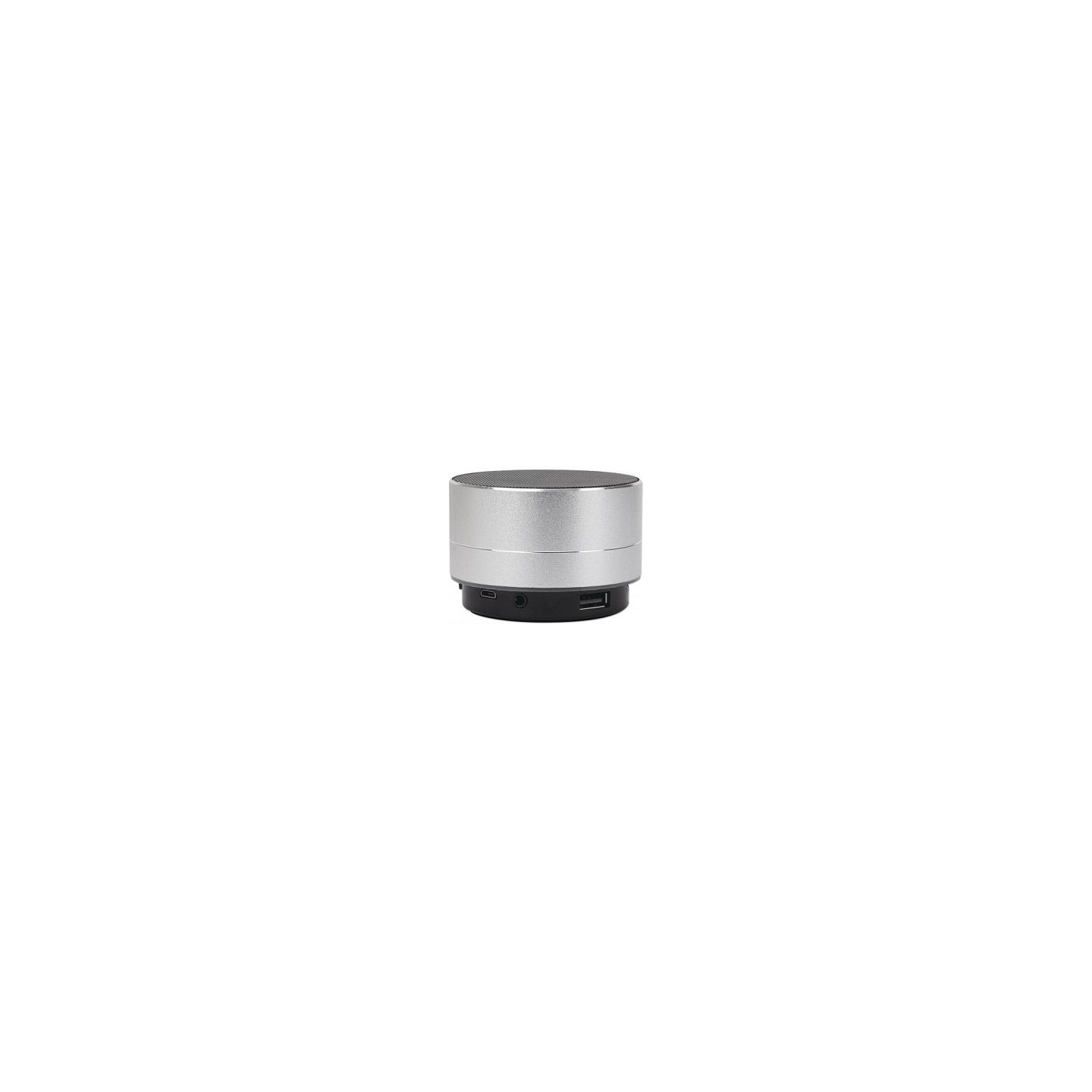 MANHATTAN Metallic LED-Bluetooth-Lautsprecher buntes Licht Bedienelemente USB-A-Port MicroSD-Kartenslot 3.5mm-Klinken...