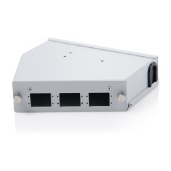 DIGITUS LWL Hutschienen 6 SC DX LC Quad abgewinkelt grau — Buy in Cyprus with Fast Delivery