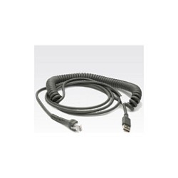 Zebra USB-Verbindungskabel 2.7m gewickelt grau — Buy in Cyprus with Fast Delivery