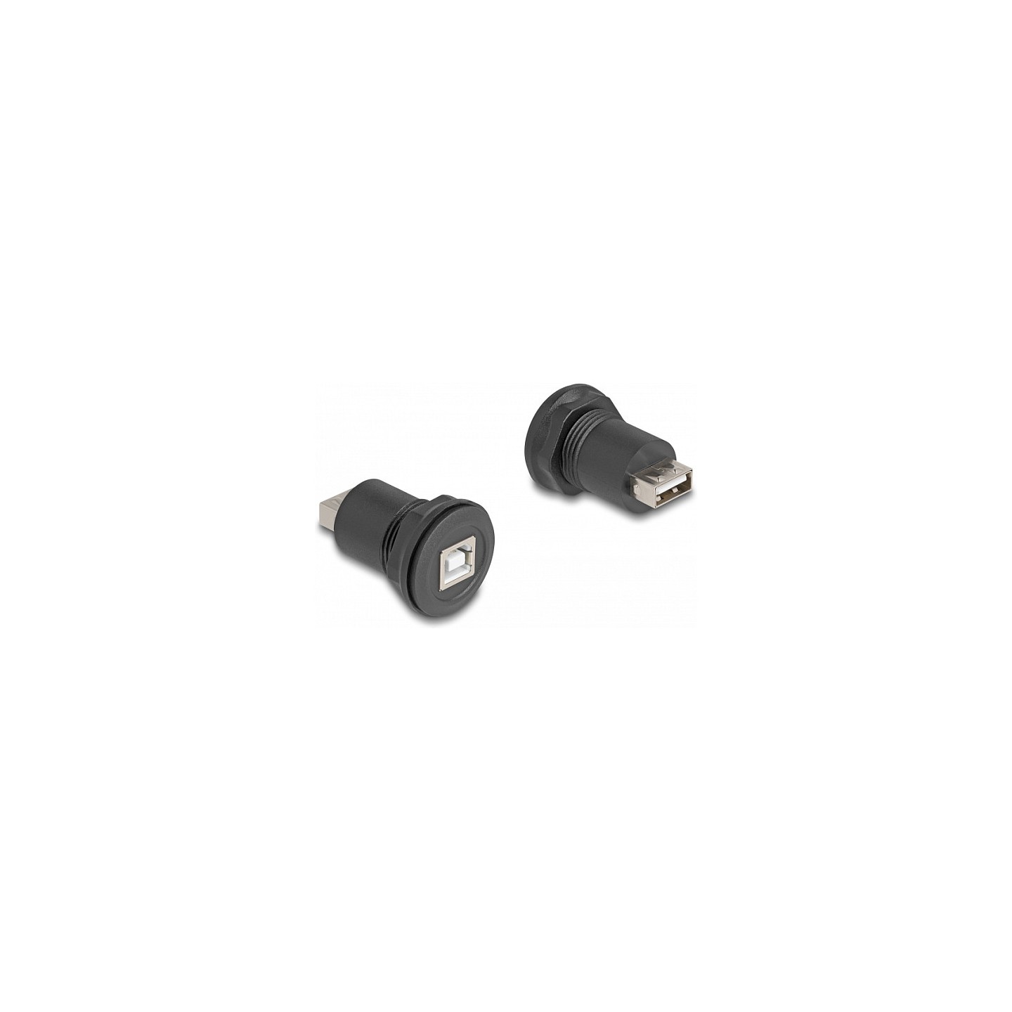 DELOCK USB 2.0 Typ-B zu USB 2.0 Typ-A Einbaubuchse schwarz — Buy in Cyprus with Fast Delivery
