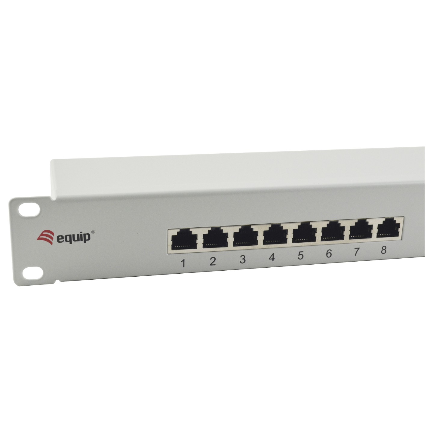 Equip Patchpanel 16x RJ45 Cat6 19' FTP 1HE ISO IEC hellgrau — Buy in Cyprus with Fast Delivery