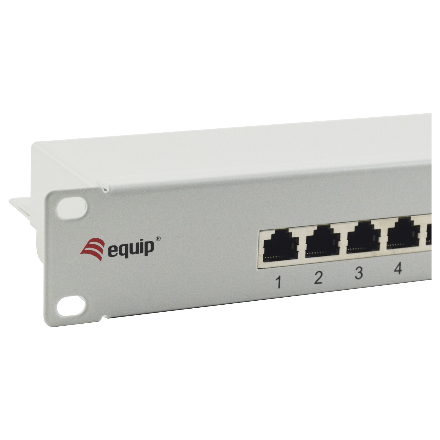Equip Patchpanel 16x RJ45 Cat6 19' FTP 1HE ISO IEC hellgrau — Buy in Cyprus with Fast Delivery