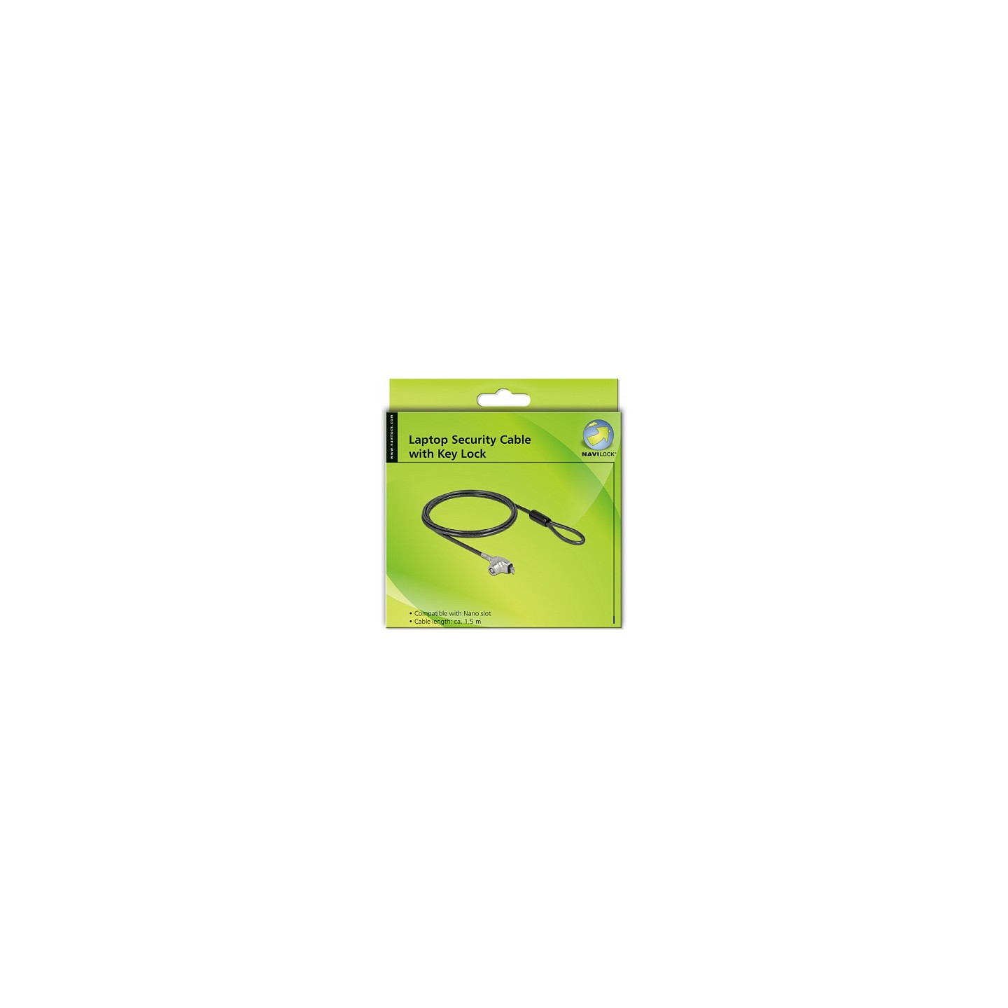 DeLock Notebook Diebstahlsicherung mit Schloss — Buy in Cyprus with Fast Delivery