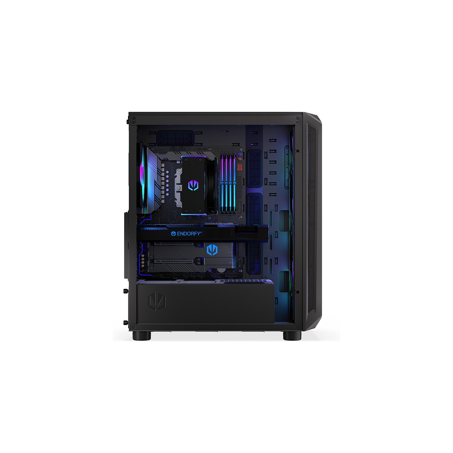ENDORFY ARX 500 ARGB TG Black — Buy in Cyprus with Fast Delivery