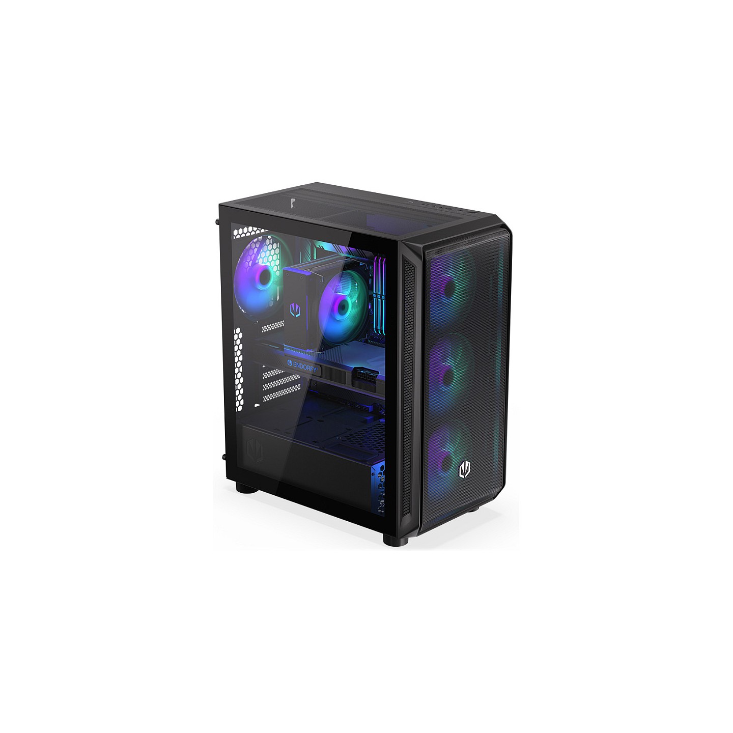 ENDORFY ARX 500 ARGB TG Black — Buy in Cyprus with Fast Delivery