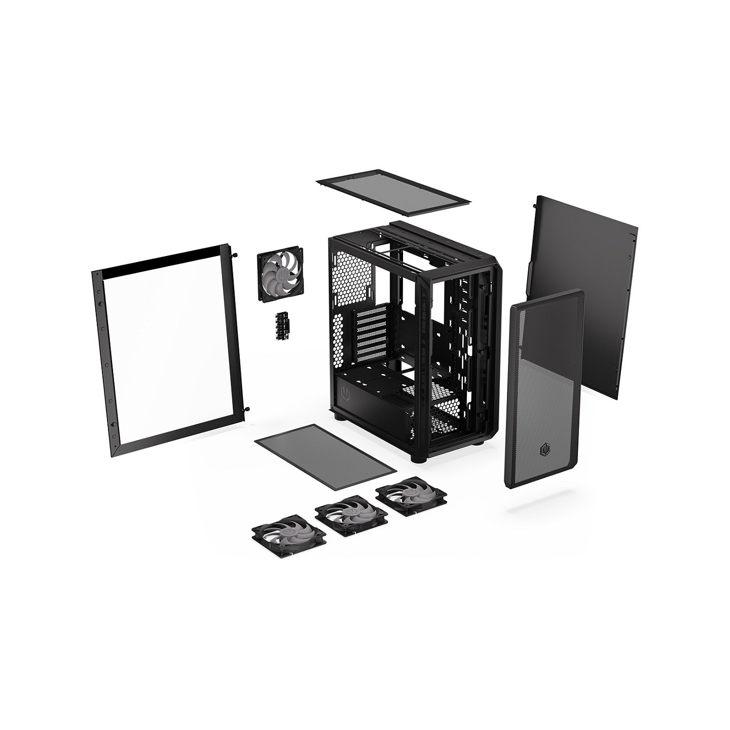 ENDORFY ARX 500 ARGB TG Black — Buy in Cyprus with Fast Delivery