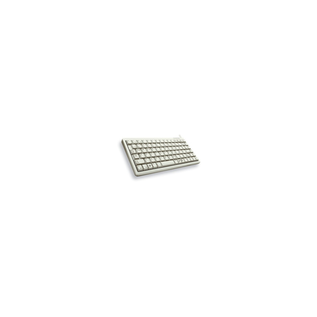 CHERRY G84-4100LCMEU-0 - Mini Wired USB Keyboard, 86-Key US QWERTY, Grey — Buy in Cyprus with Fast Delivery