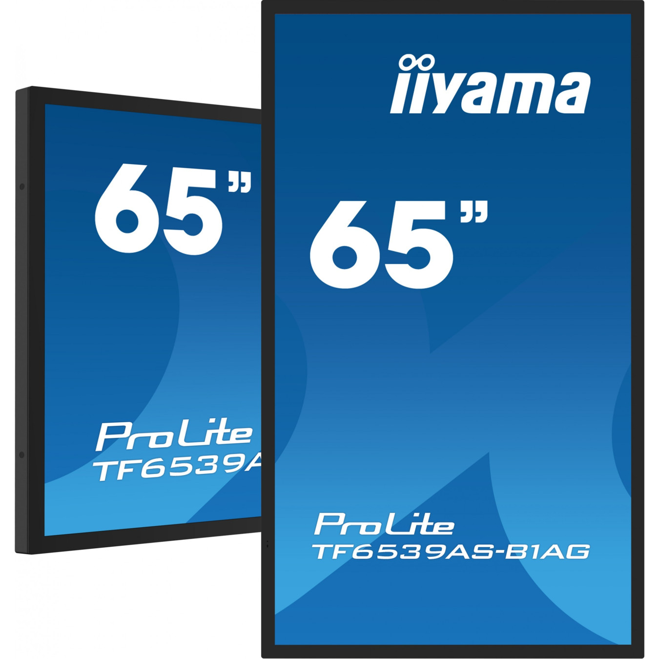 iiyama TF6539AS-B1AG - 65" 4K Interactive Touch Display, IPS, Android 11, 4GB/32GB, 2xHDMI+DP, 40-point Touch, Black