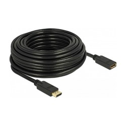 DisplayPort (ST-ST) 15m 4K 60Hz DeLock Black — Buy in Cyprus with Fast Delivery