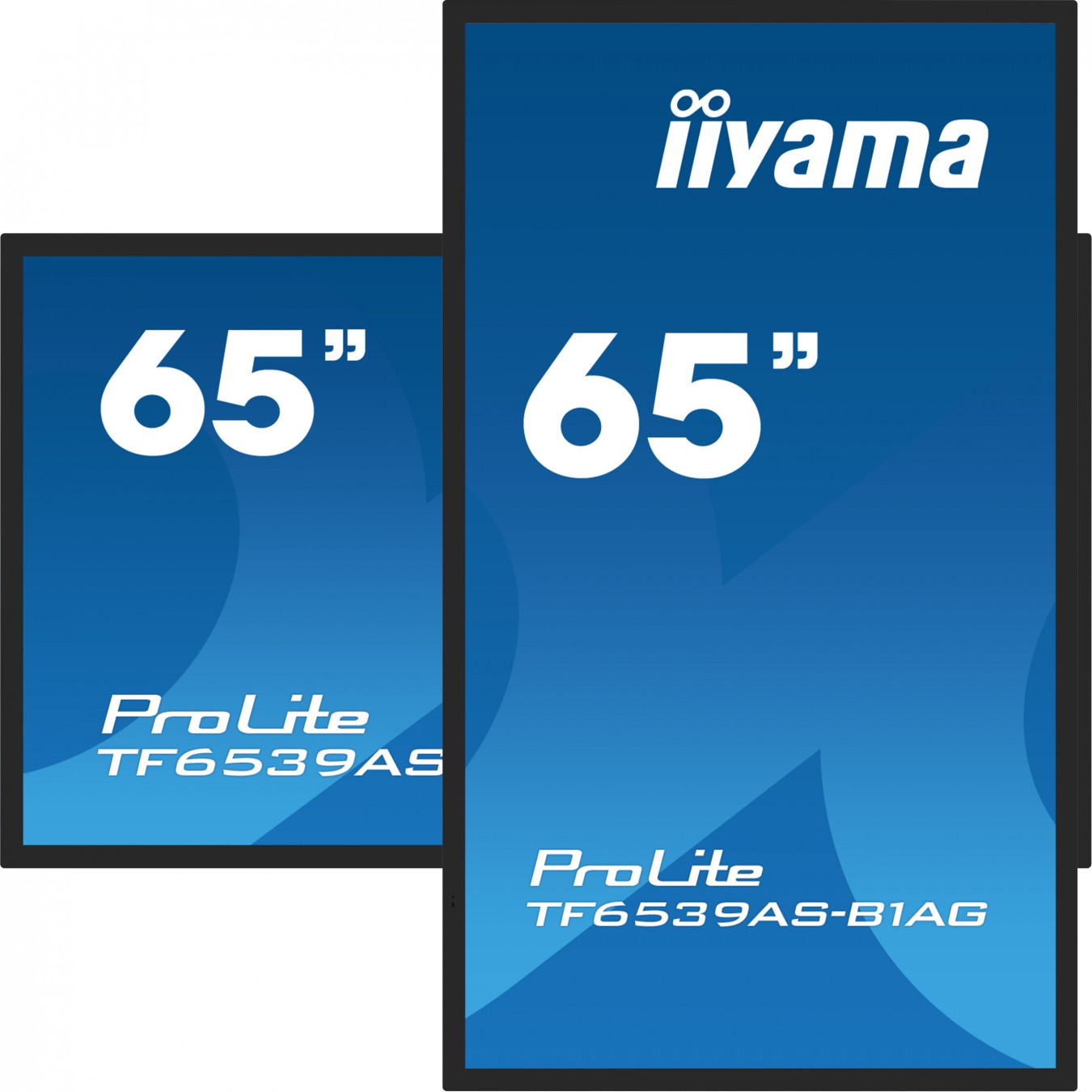 iiyama TF6539AS-B1AG - 65" 4K Interactive Touch Display, IPS, Android 11, 4GB/32GB, 2xHDMI+DP, 40-point Touch, Black