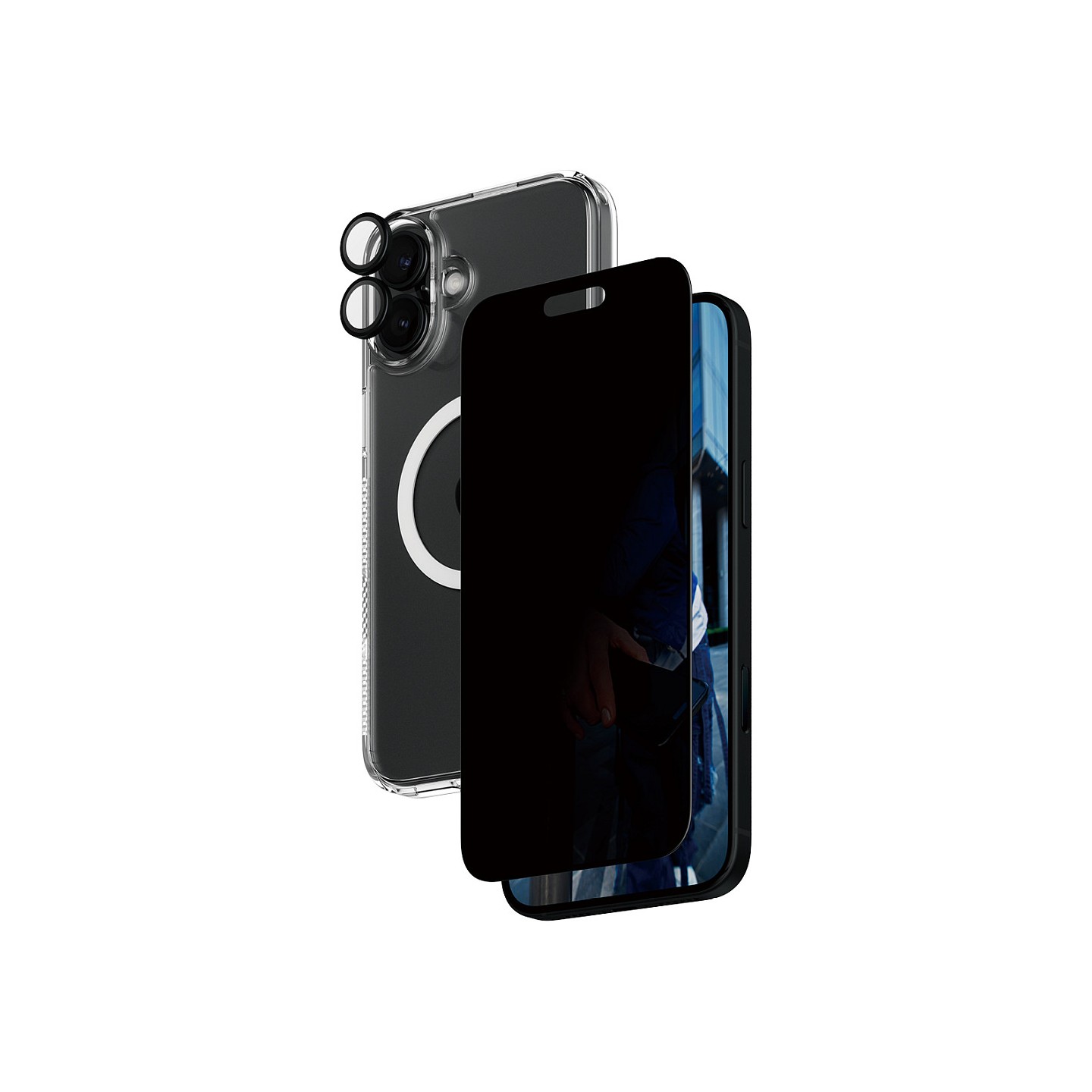 PanzerGlass 3-in-1 Privacy Protection iPhone 16 Plus — Buy in Cyprus with Fast Delivery