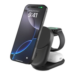 Belkin Wireless Charger mit QI2 (3-in-1). Schwarz. 25W — Buy in Cyprus with Fast Delivery
