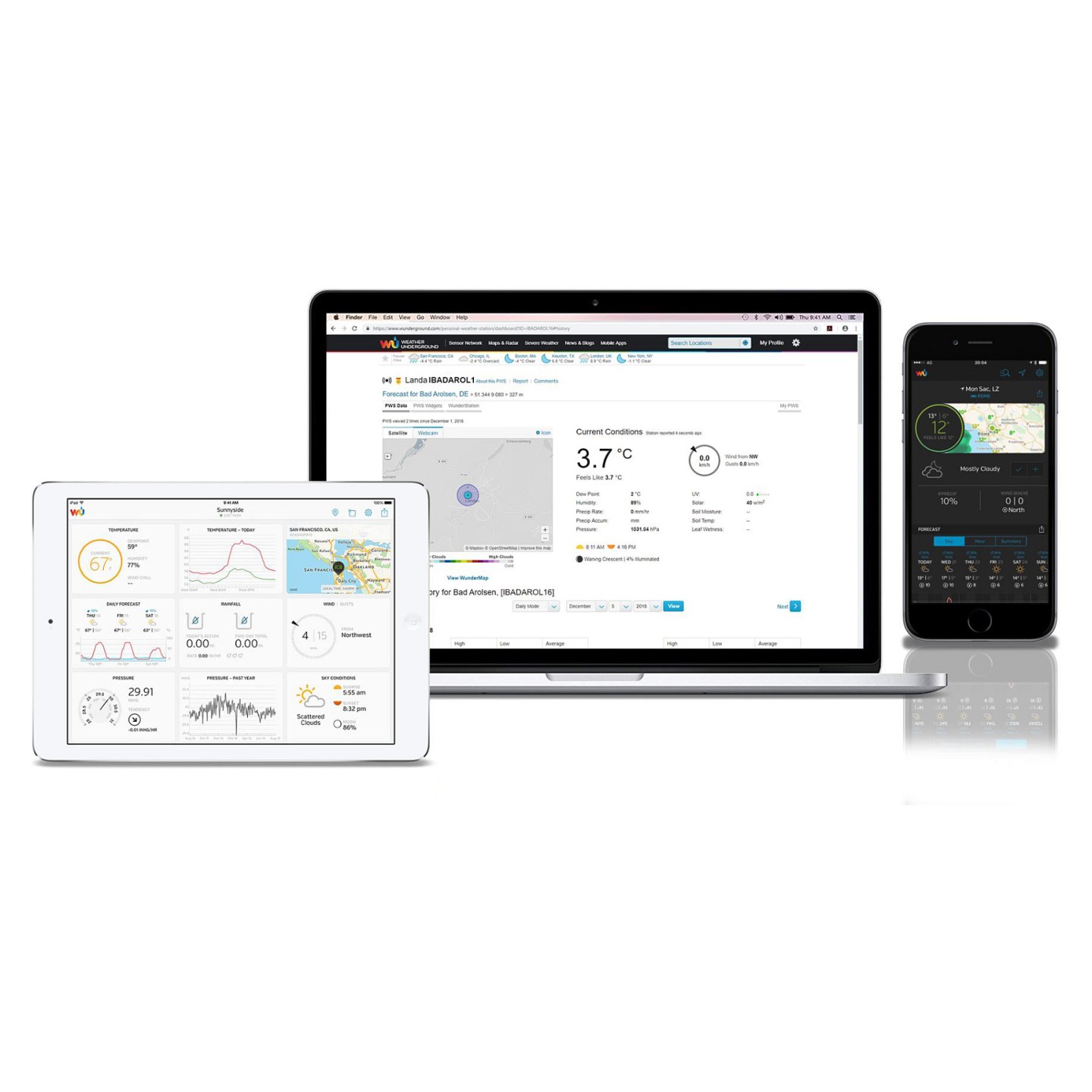 Bresser Wetter Center 5-in-1 WLAN Profi-Sensor — Buy in Cyprus with Fast Delivery