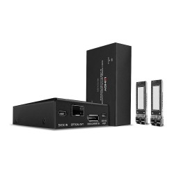 LINDY 300m Fibre Optic DisplayPort 1.2 KVM Extender — Buy in Cyprus with Fast Delivery