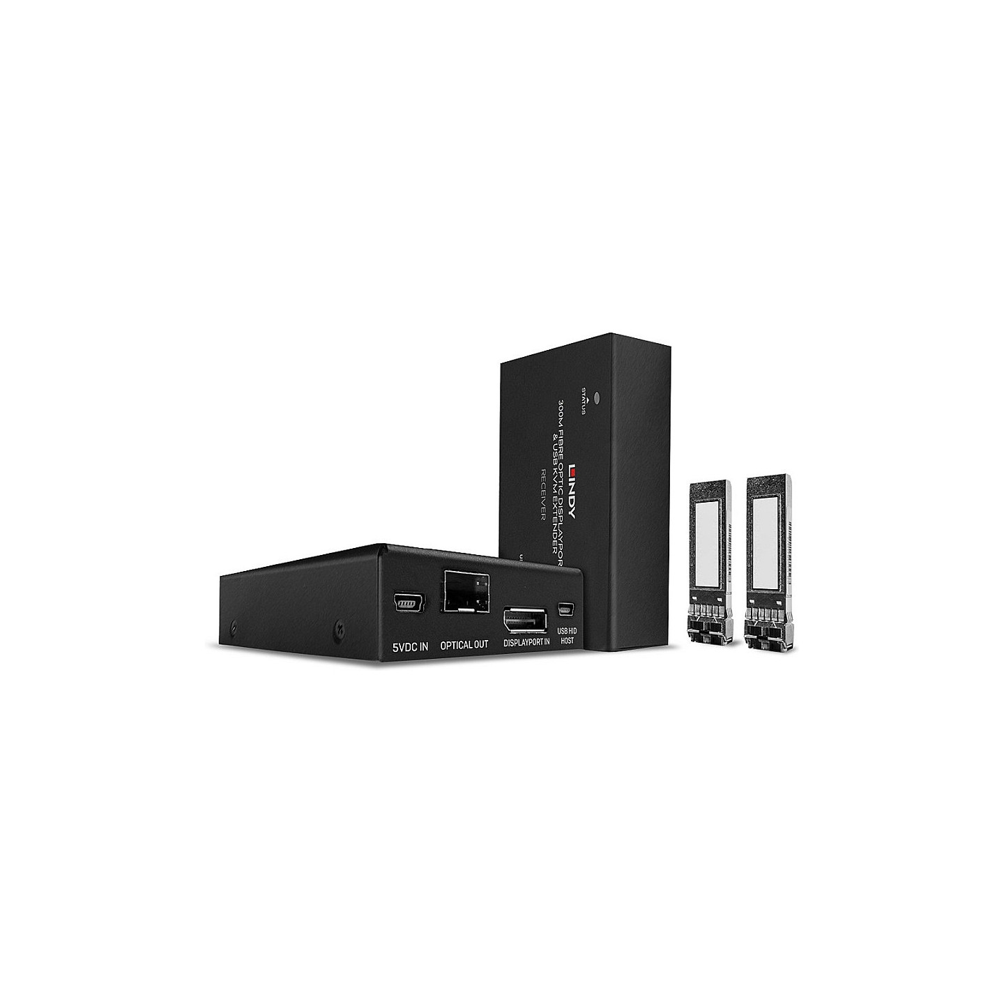 LINDY 300m Fibre Optic DisplayPort 1.2 KVM Extender — Buy in Cyprus with Fast Delivery