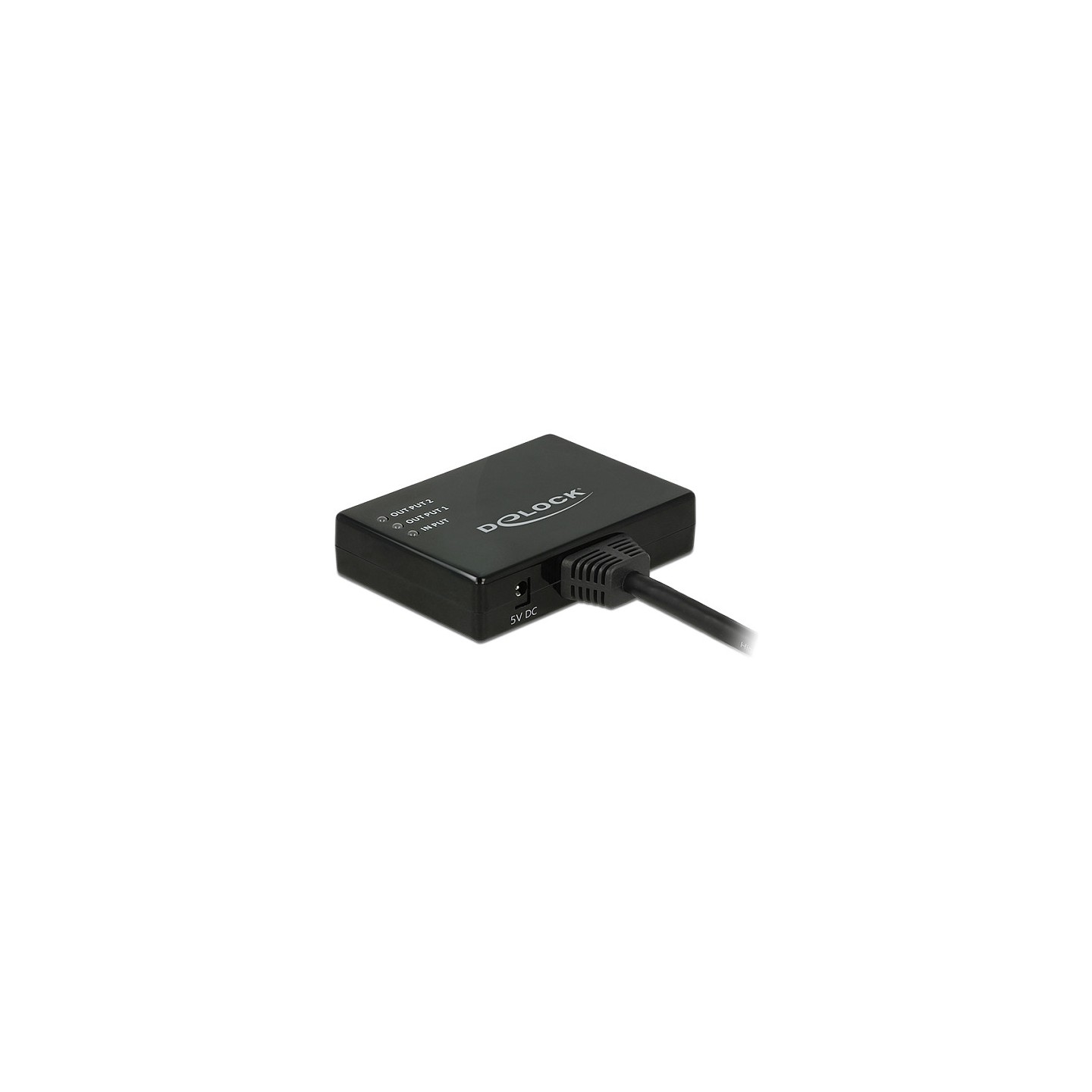 DELOCK HDMI Splitter 1 x HDMI in to 2 x HDMI out 4K — Buy in Cyprus with Fast Delivery