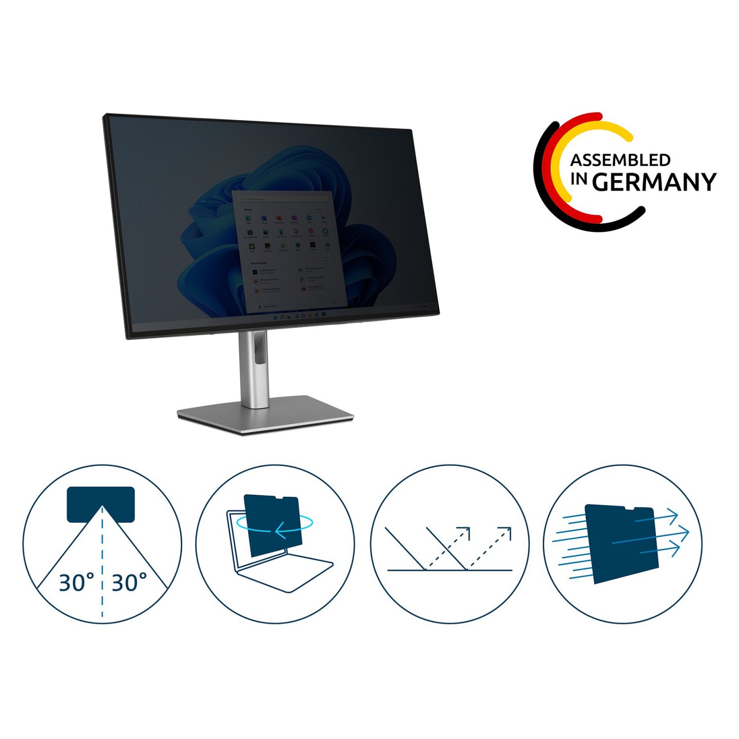 Kensington Blickschutzfilter 2-Wege remov. 24.0' 16:9 — Buy in Cyprus with Fast Delivery