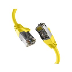 EFB RJ45 Patchkabel S FTP PIMF Cat8.1 10.00m gelb — Buy in Cyprus with Fast Delivery