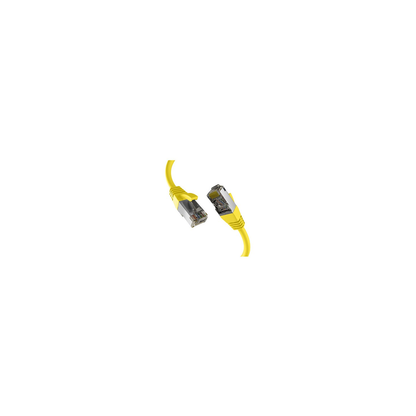 EFB RJ45 Patchkabel S FTP PIMF Cat8.1 10.00m gelb — Buy in Cyprus with Fast Delivery