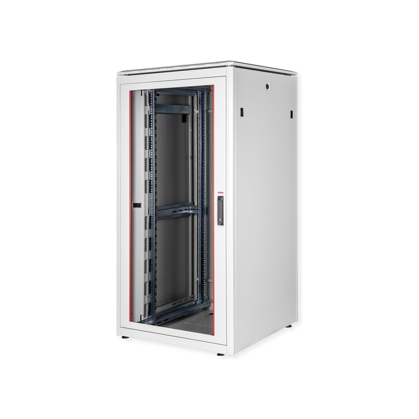 ROLINE 19-Zoll Netzwerkschrank Pro 32 HE. 800x800 BxT Glastr grau — Buy in Cyprus with Fast Delivery