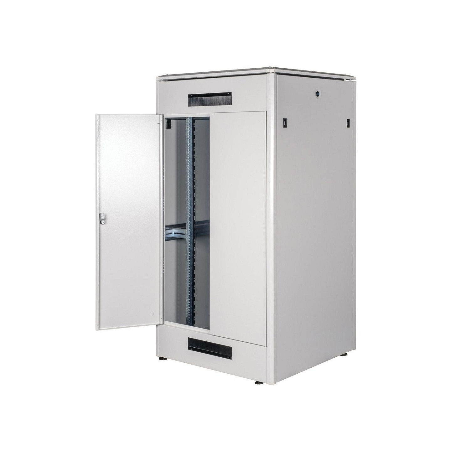ROLINE 19-Zoll Netzwerkschrank Pro 32 HE. 800x800 BxT Glastr grau — Buy in Cyprus with Fast Delivery