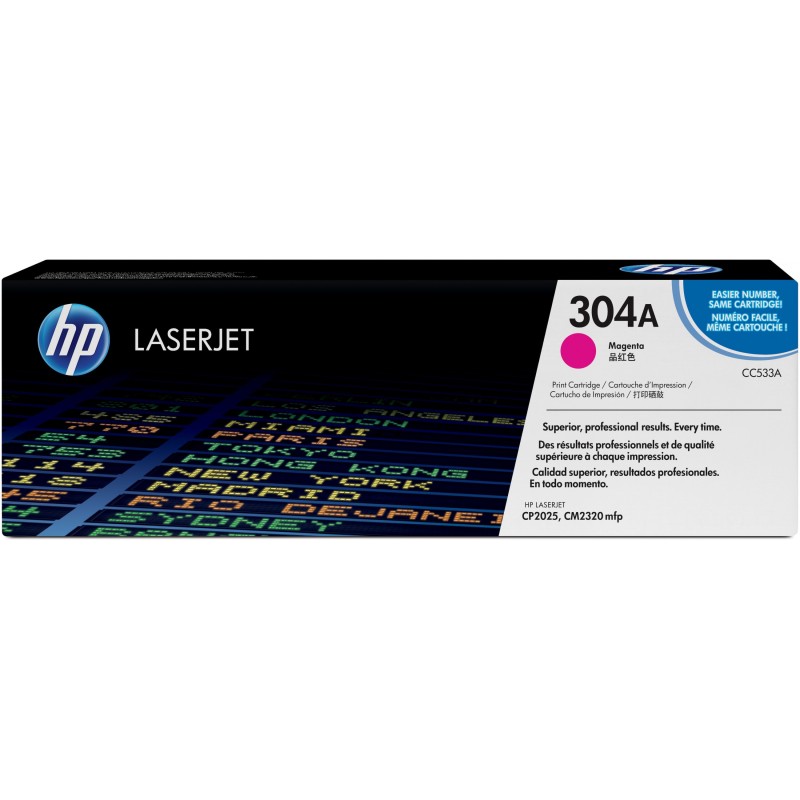 Buy HP 304A Original Magenta LaserJet Toner Cartridge - CC533A - Standard Yield,... in Cyprus, Nicosia, Limassol, Larnaka, Pafos