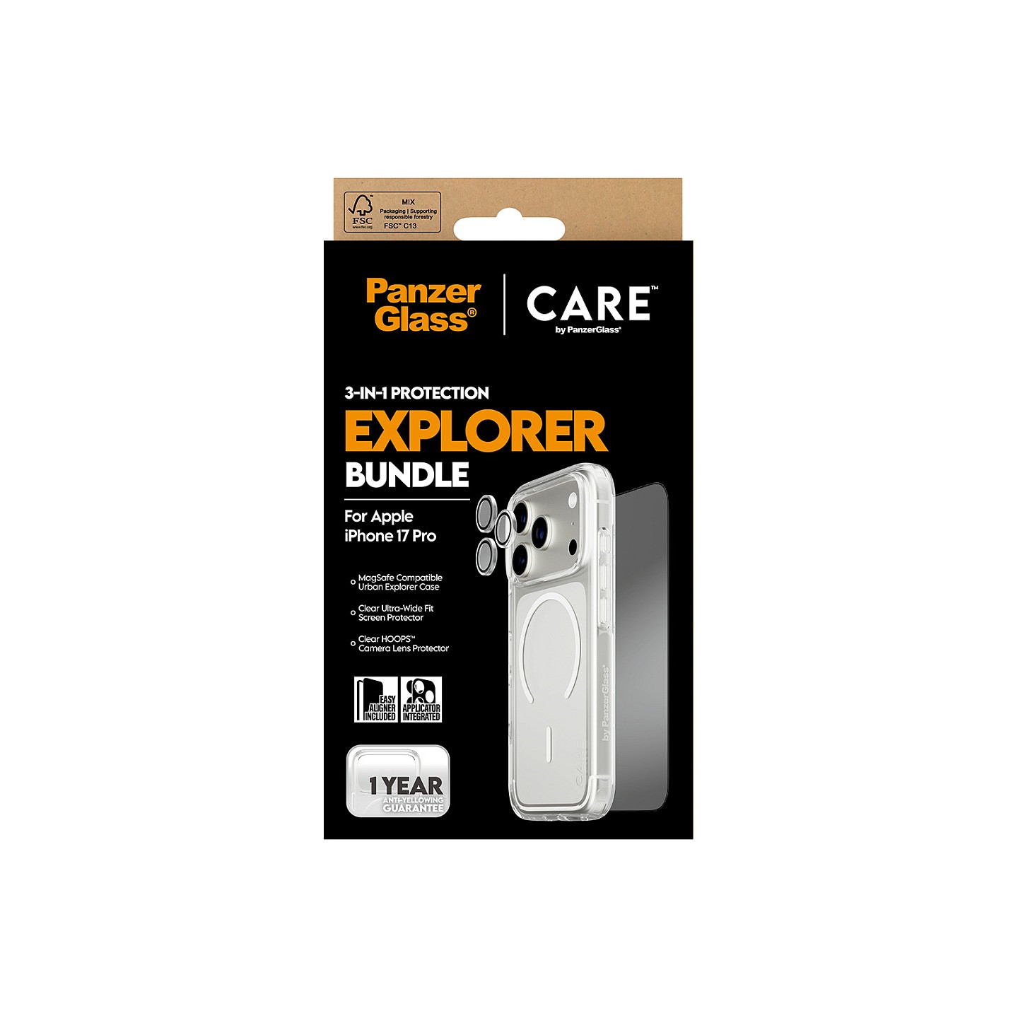 CARE 3-in-1 Flagship Explorer Bundle iPhone 17 Pro — Buy in Cyprus with Fast Delivery