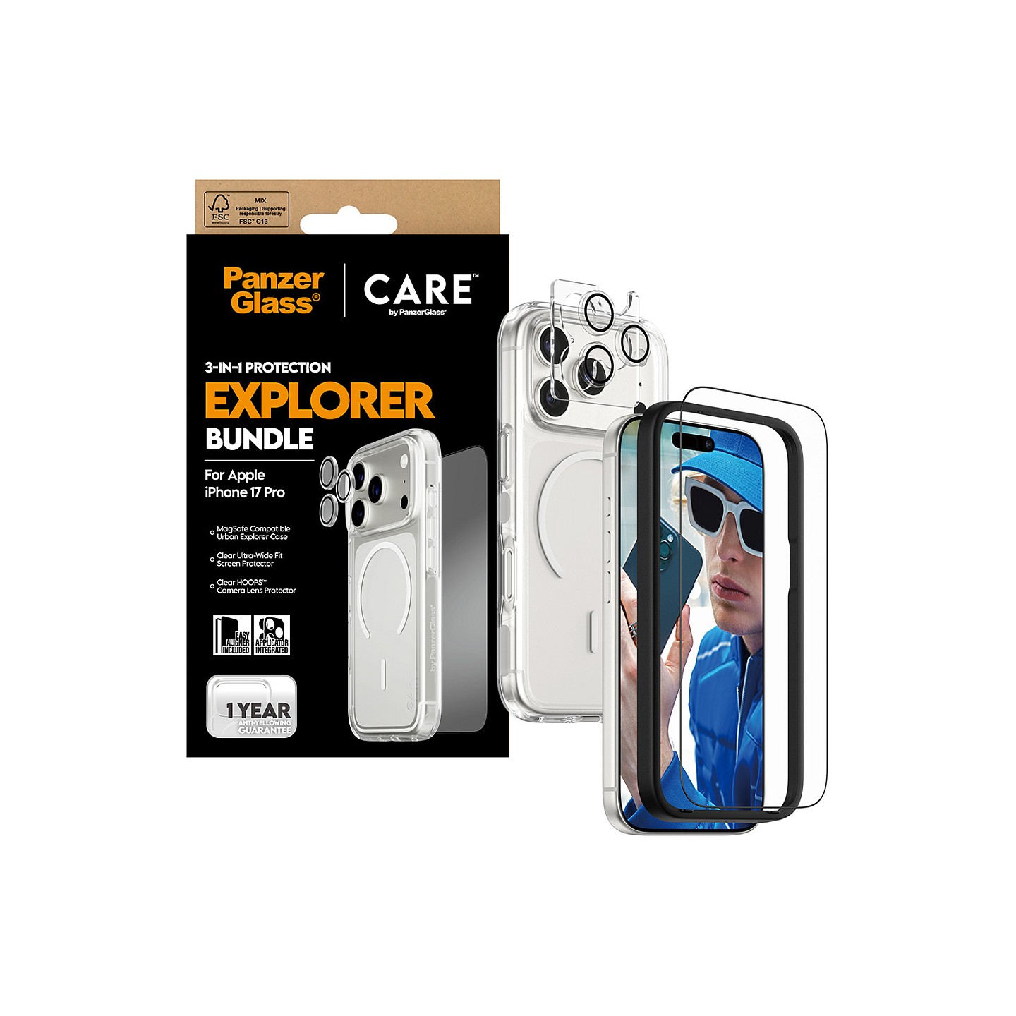 CARE 3-in-1 Flagship Explorer Bundle iPhone 17 Pro — Buy in Cyprus with Fast Delivery