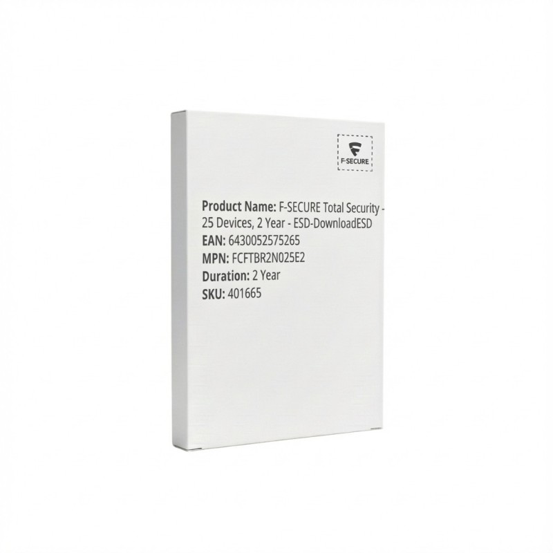 F-SECURE Total Security - 25 Devices. 2 Year - ESD-DownloadESD — Buy in Cyprus with Fast Delivery
