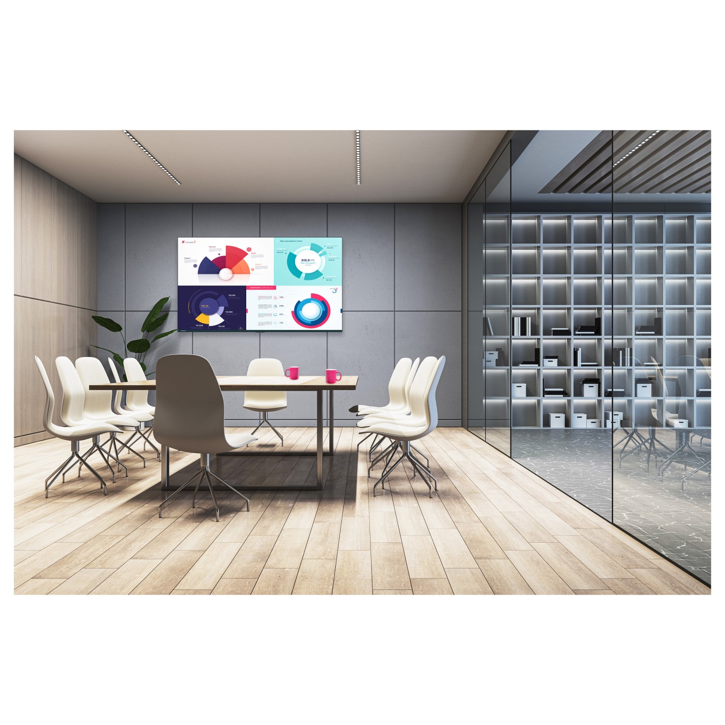 AVOCOR K Serie AVK-7510 190cm 75'' 3840x2160 HDMI USB USB-C — Buy in Cyprus with Fast Delivery