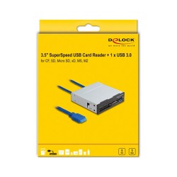 3.5? SuperSpeed USB Card Reader 6 Slots + 1 x USB Typ-A Buchse — Buy in Cyprus with Fast Delivery
