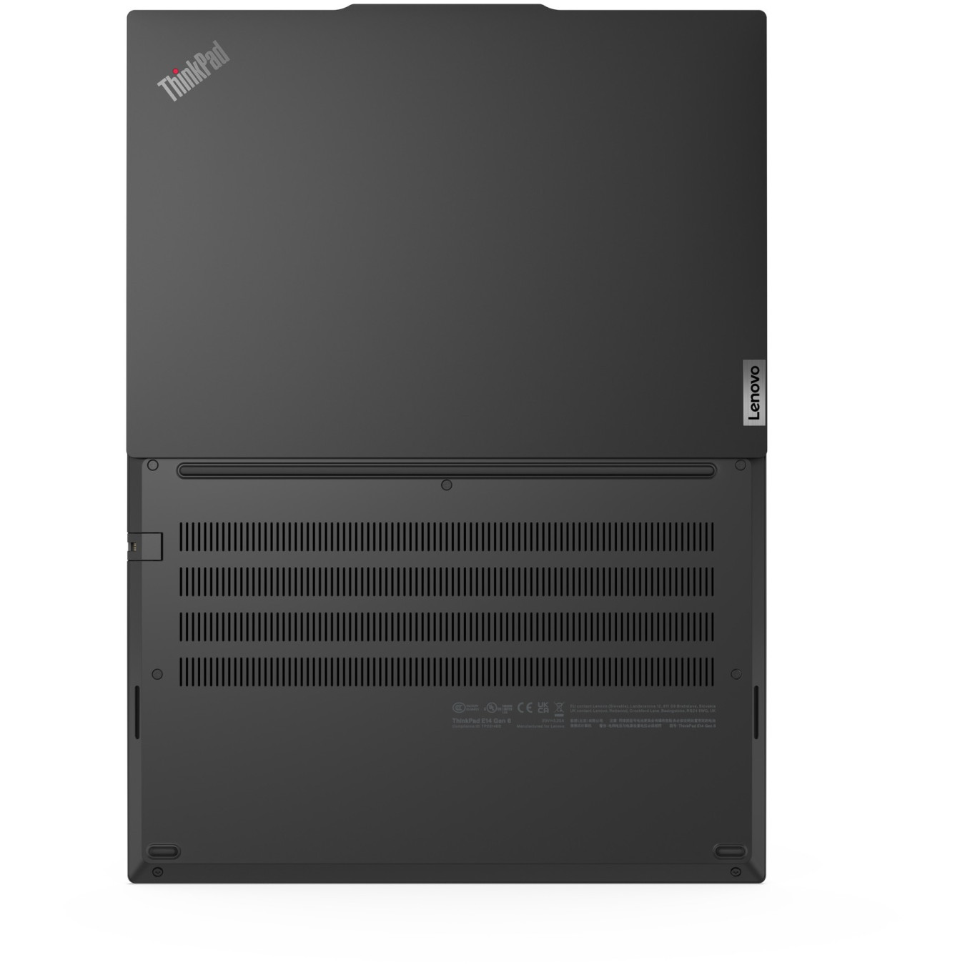 Lenovo ThinkPad E14 Gen 6 - 7535HS - Black, 14" WUXGA IPS, Ryzen 5 3.3/4.55GHz, 16GB DDR5, 512GB SSD, Windows 11 Pro