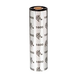 Zebra 1600 Wax - Black - 110 mm x 450 m - Ribbon — Buy in Cyprus with Fast Delivery