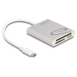 Delock Card Reader USB Type-CTM für Compact Flash. SD oder Micro SD Speicherkarten — Buy in Cyprus with Fast Delivery