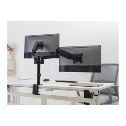 equip Tischhalterung 17' - 32' 2TFT je 9kg 360 Gasfeder schwarz — Buy in Cyprus with Fast Delivery