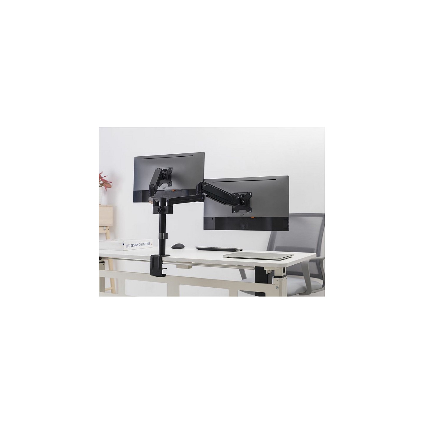 equip Tischhalterung 17' - 32' 2TFT je 9kg 360 Gasfeder schwarz — Buy in Cyprus with Fast Delivery