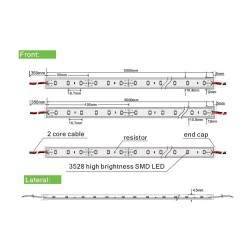 Synergy 21 LED Flex Strip 3528 - 60 KW DC12V 24W IP65 — Buy in Cyprus with Fast Delivery