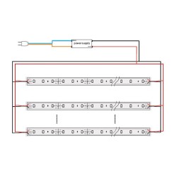 Synergy 21 LED Flex Strip 3528 - 60 KW DC12V 24W IP65 — Buy in Cyprus with Fast Delivery