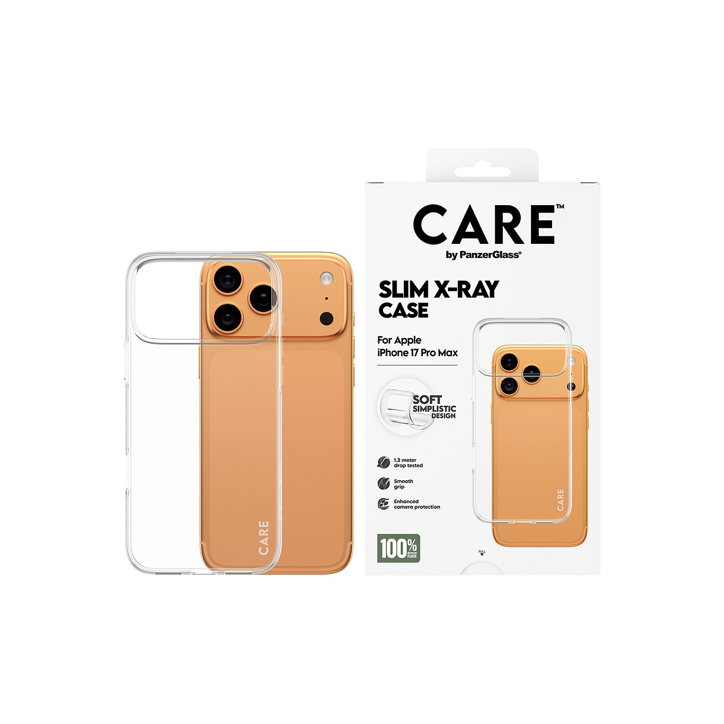 CARE fashionable X-Ray Soft Basic iPhone 17 Pro Max — Buy in Cyprus with Fast Delivery