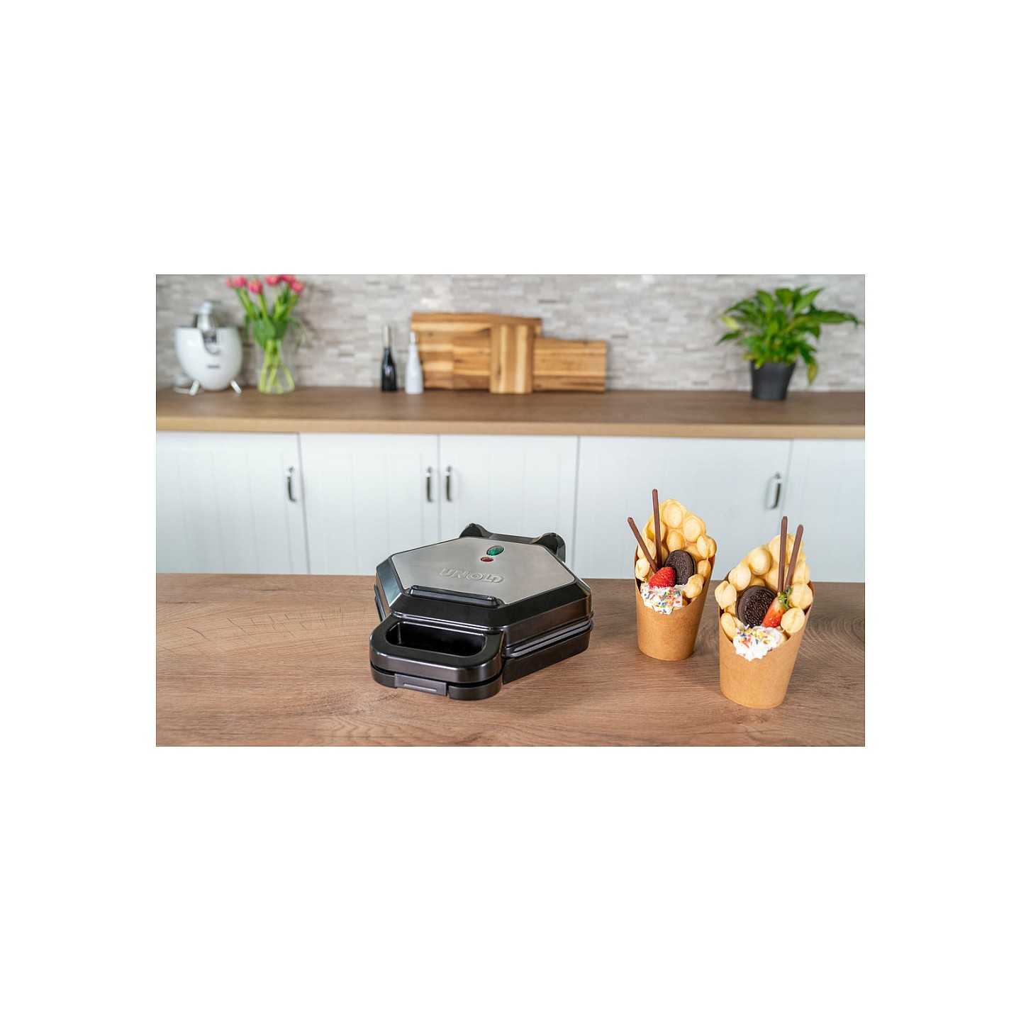 Unold 48245 Bobby Bubble Waffelmaker — Buy in Cyprus with Fast Delivery