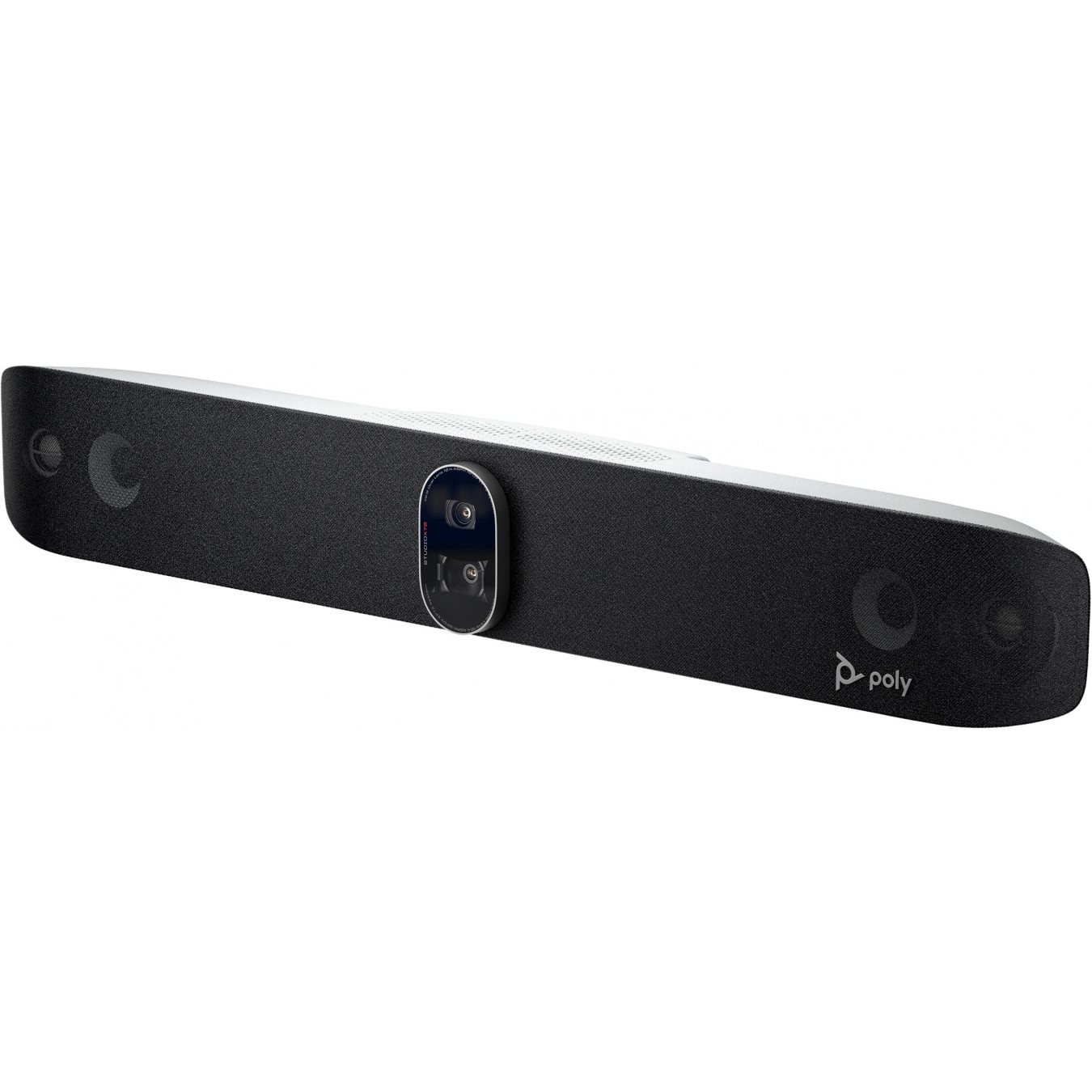 Poly Studio X72 All-in-One 4K Video Collaboration Bar - X72 - Black, Dual 20MP Cameras, 7.3x Digital Zoom