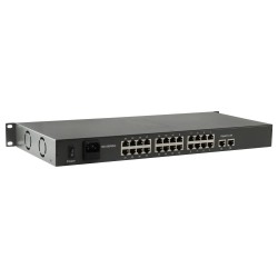 Switch 24x FE FGP-2601 2xGE 19' 150W 24xPoE — Buy in Cyprus with Fast Delivery