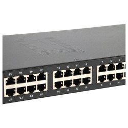 Switch 24x FE FGP-2601 2xGE 19' 150W 24xPoE — Buy in Cyprus with Fast Delivery