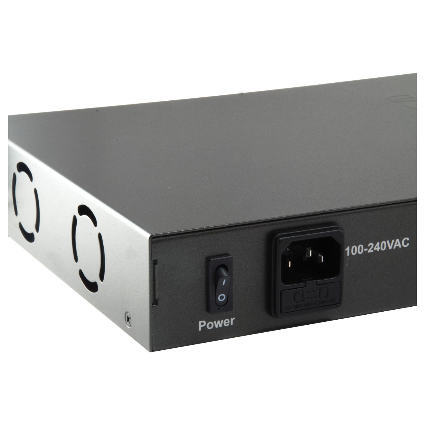 Switch 24x FE FGP-2601 2xGE 19' 150W 24xPoE — Buy in Cyprus with Fast Delivery