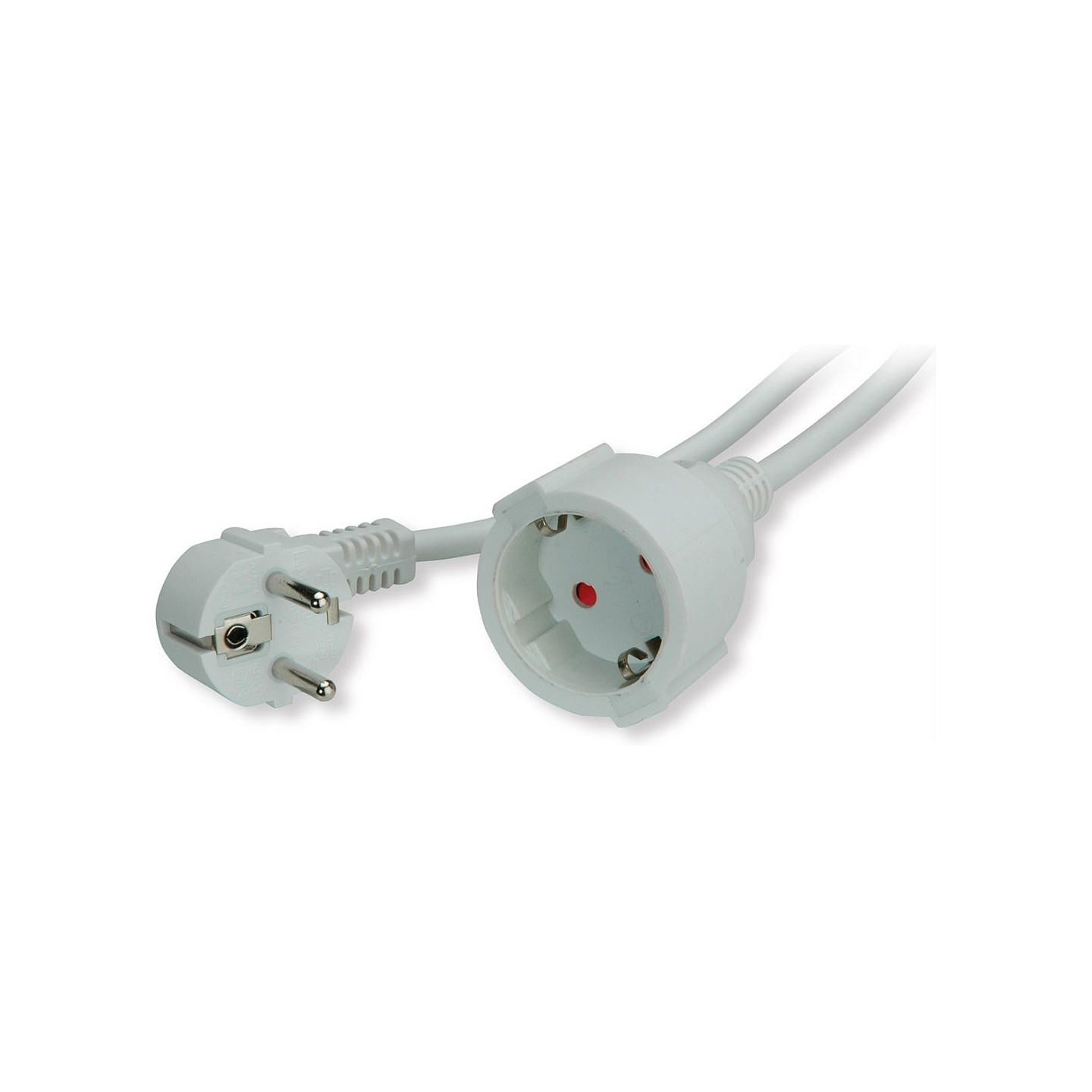 VALUE Schutzkontakt-Verlngerungskabel. 230VAC. wei. 10 m — Buy in Cyprus with Fast Delivery